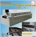 SMT torch automatic 8 zones high quality reflow oven machine A8